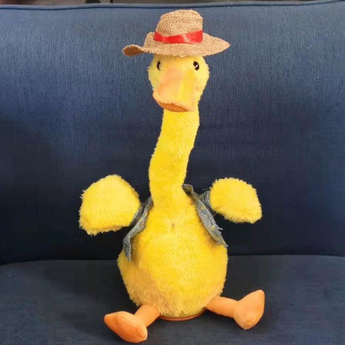 The tongue duck who can shine and sing is lovely to repeat the duck